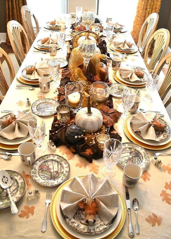table thanksgiving automne rustique 5 ankasol com